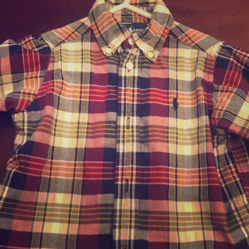 Polo plaid shirt